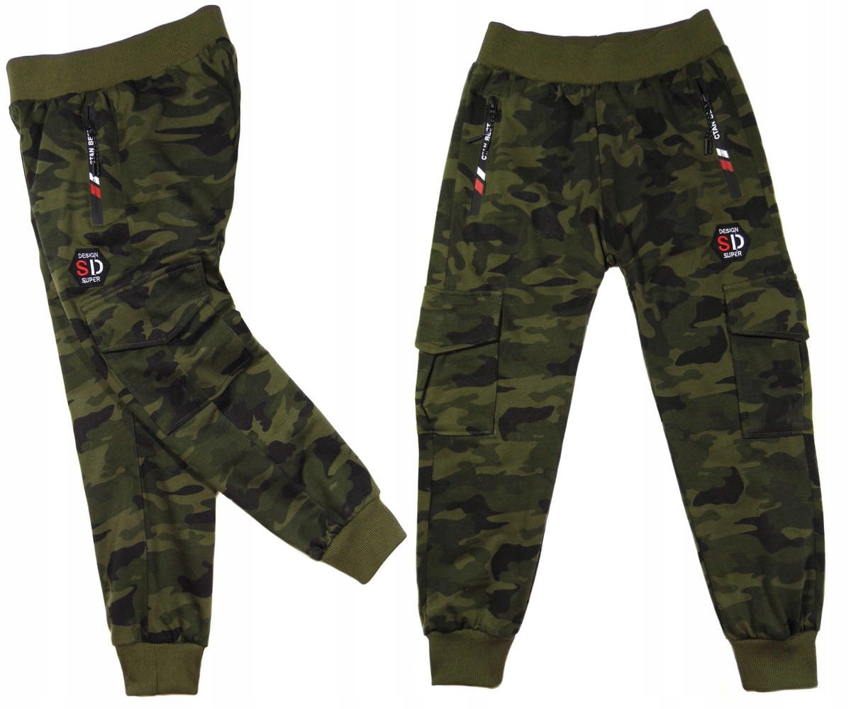 

bojówki Moro spodnie dresowe 865 Destroy 152 khaki