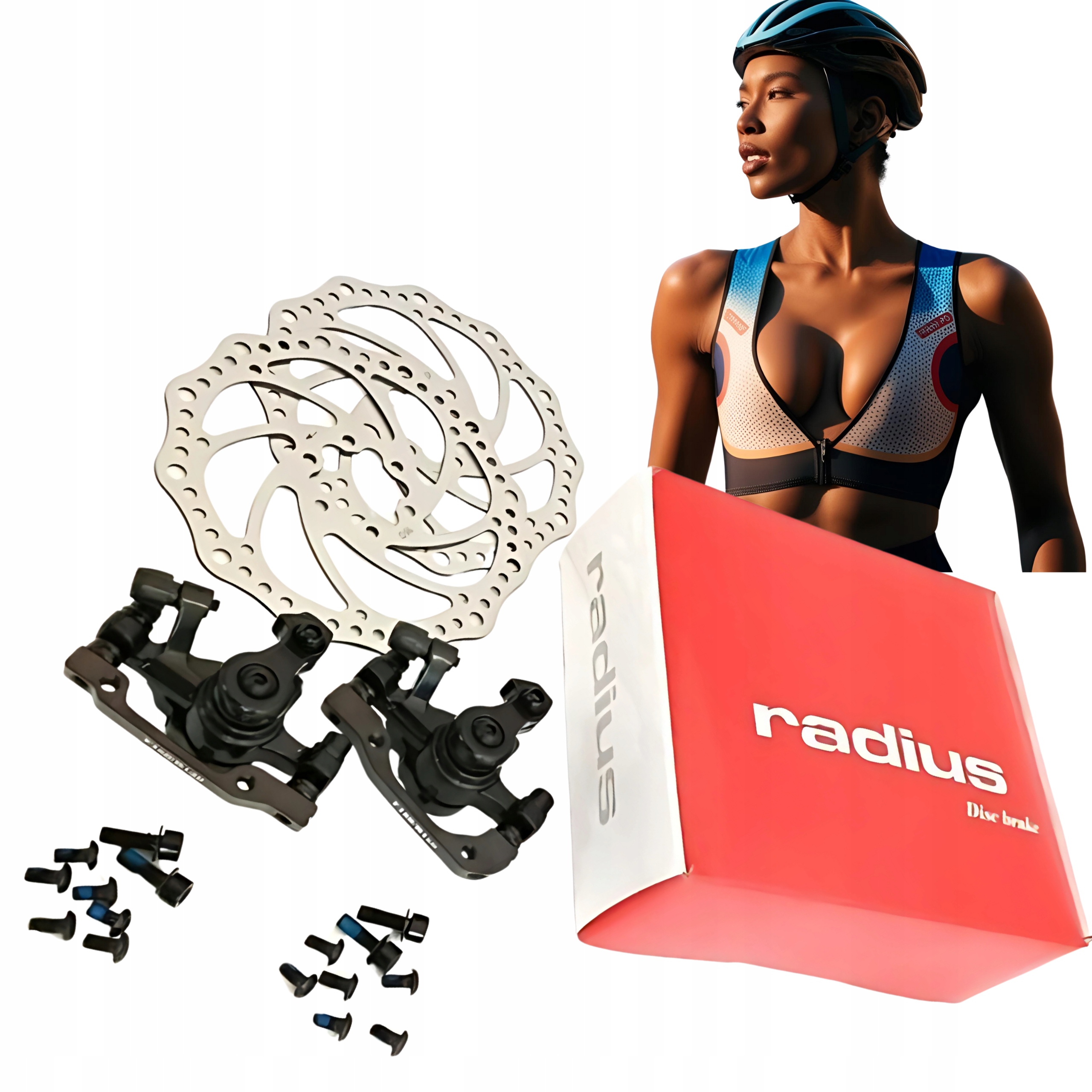 Sada kotoučových brzd pro kolo 160 kolo kotoučové brzdy přední zadní