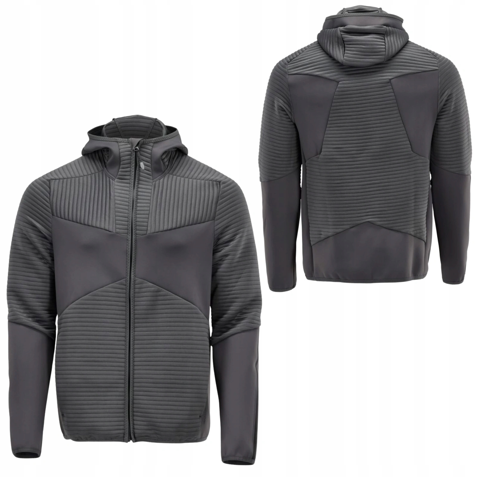 Bluza robocza z kapturem elastyczna Mascot Customized 22603 szara S