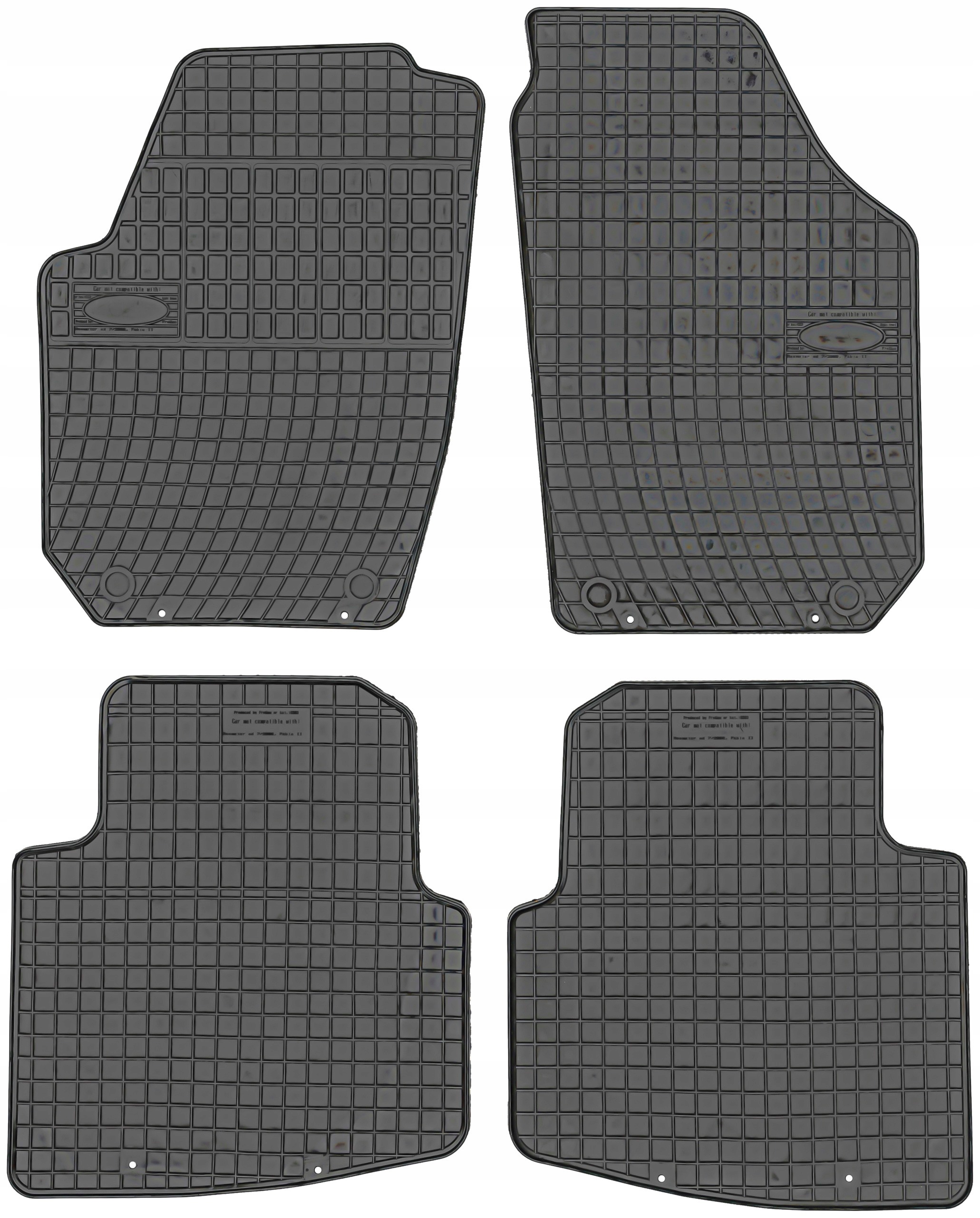 

Skoda Roomster 2006-2015 Dywaniki gumowe