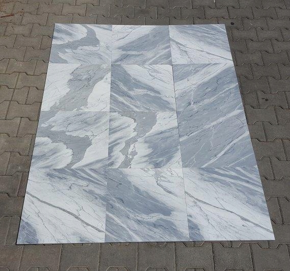 PŁYTKI MARMUROWE KAMIENNE CALACATTA BLUE FANTASY Wykończenie inne