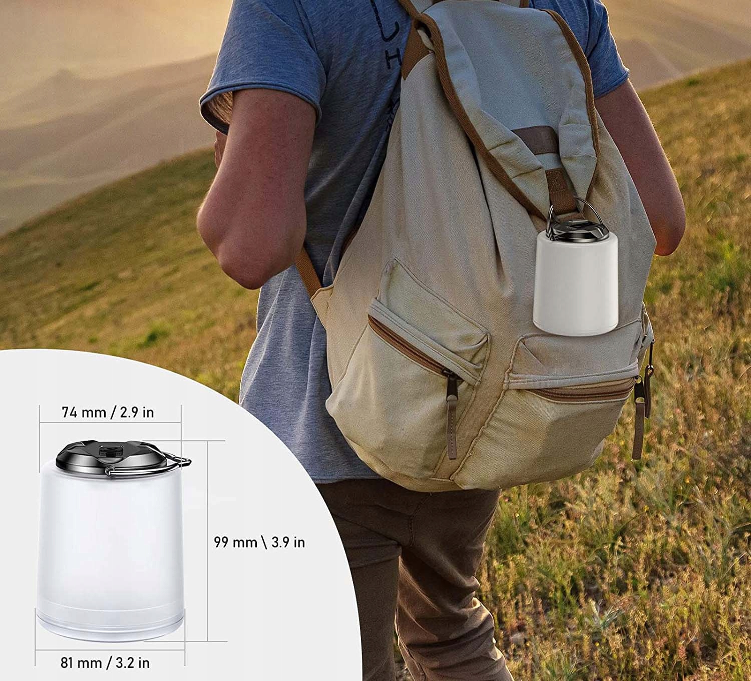 LAMPA KEMPINGOWA TURYSTYCZNA LATARNIA AKUMULATOR Kod producenta LT0408LK