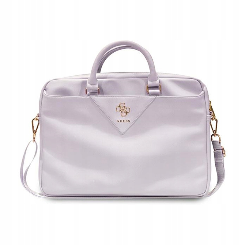 Guess Triangle 4G Computer Bag – taška na notebook 15" 16" (fialová)