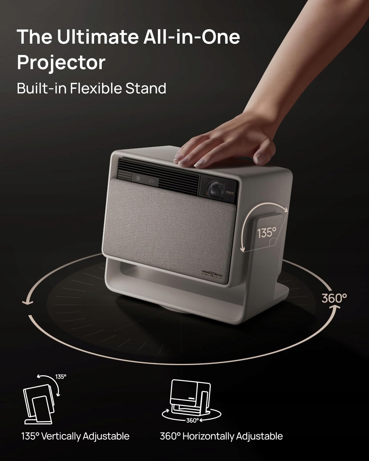 XGIMI Horizon S Max Projektor 4K Dolby Vision 3100 Lumen Harman Kardon — miniatura 6