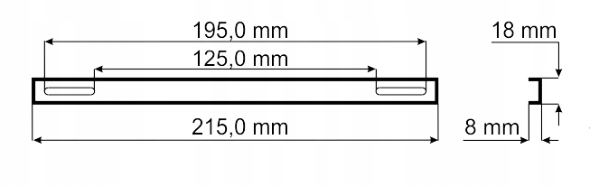 MALOWANE UCHWYTY MONTAŻOWE DO SKRZYNKA NA LISTY Marka Metal-Bud