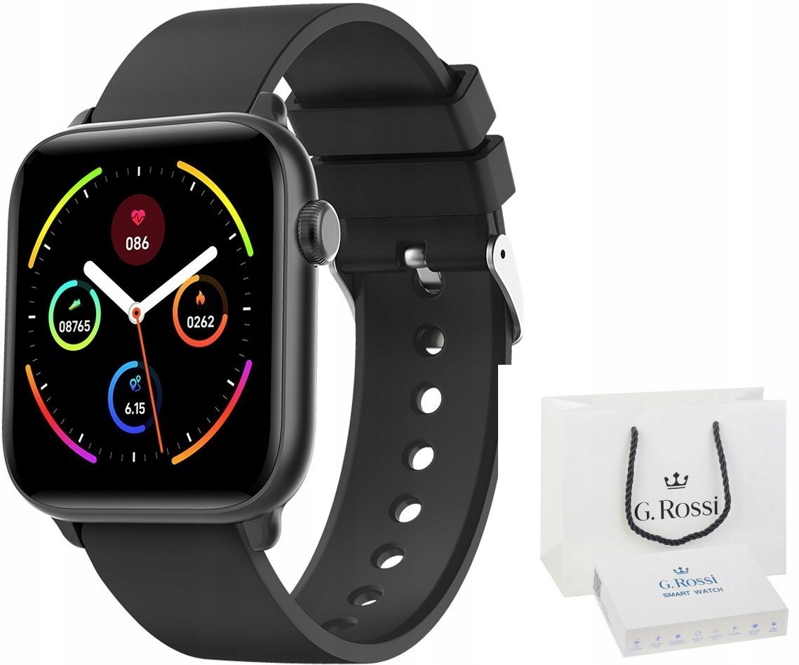 

Zegarek Męski Smartwatch G. Rossi Sport Zdrowie