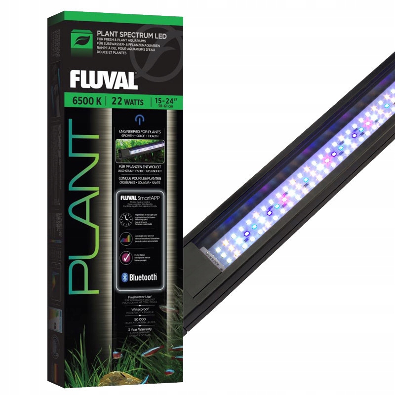 Levně Světelný paprsek Fluval Led Plant, 38-61cm, 22W