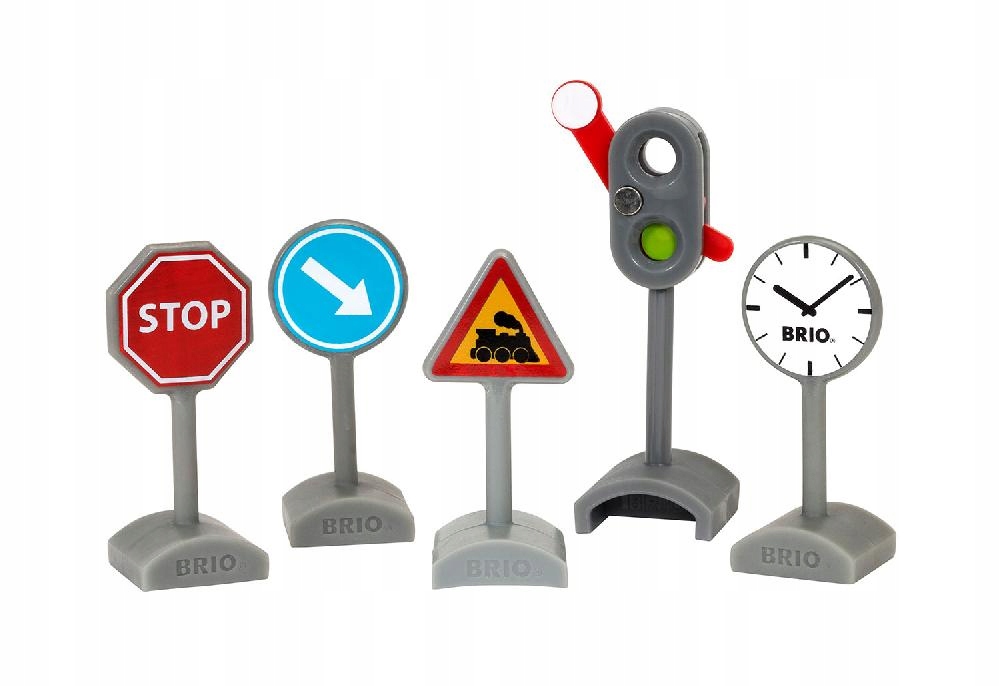 

Brio 33864 Zestaw Znaków Drogowych I Semafor