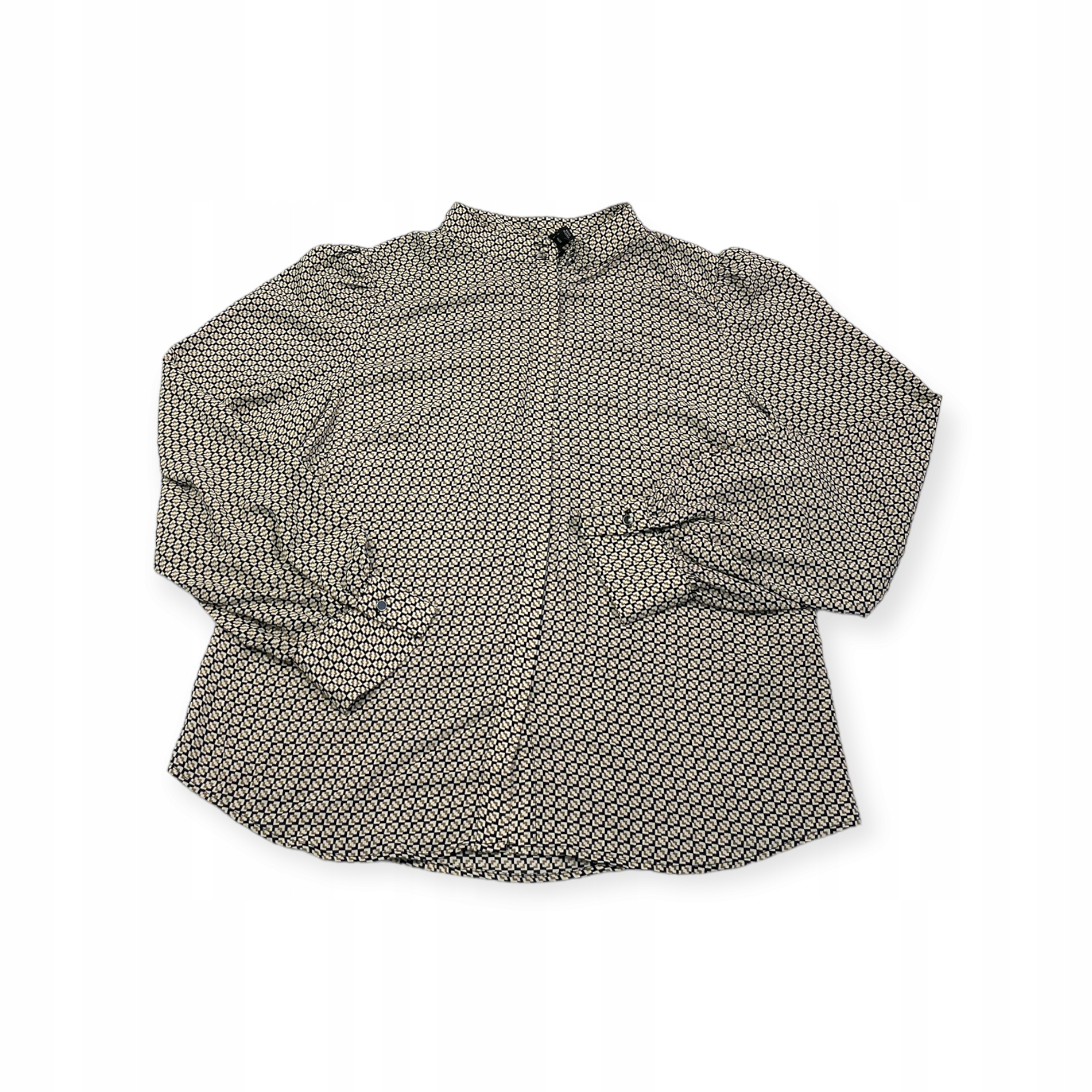 Elegantní dámská halenka s dlouhým rukávem a zapínáním na knoflíky Rw&co M