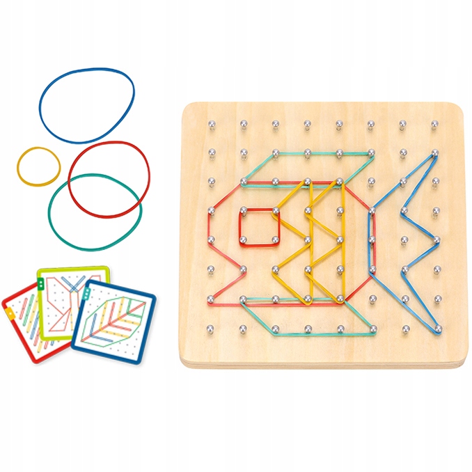 

Układana Manipulacyjna Geoplan Montessori Woopie