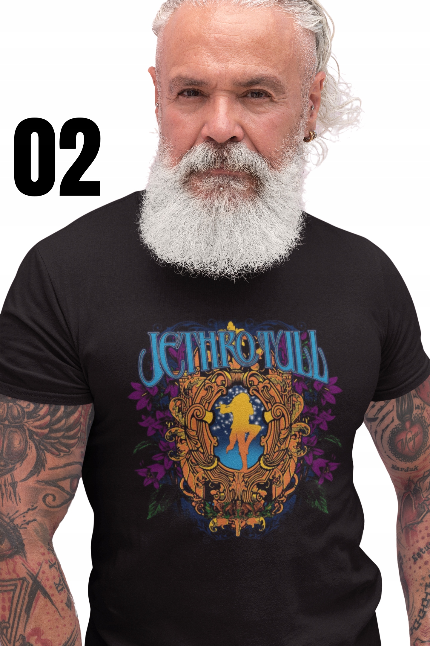 JETHRO TULL T-Shirt Koszulka Prog Rock L Model TOO OLD TO ROCK N ROLL