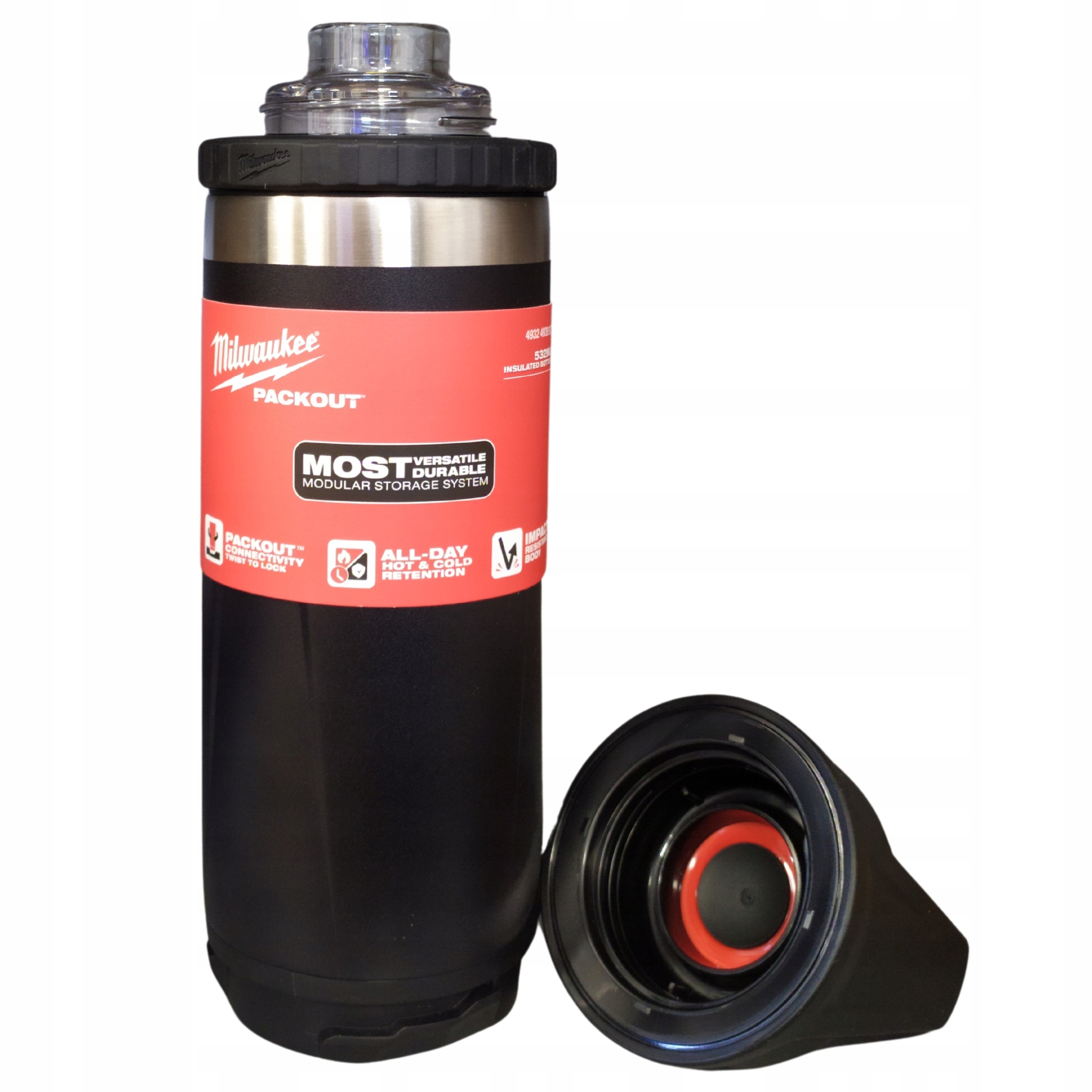 Kubek Termiczny Termos 532ML Czarny Packout Milwaukee
