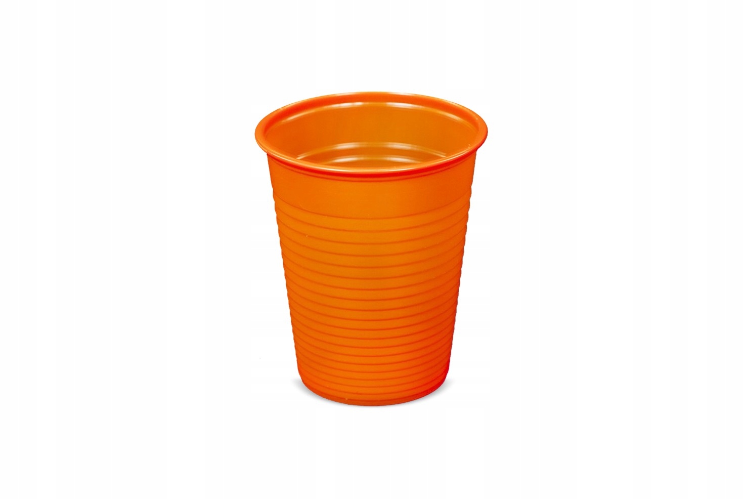 

Kubki Plastikowe 200ml Do Napojów Pomarańczowe 100