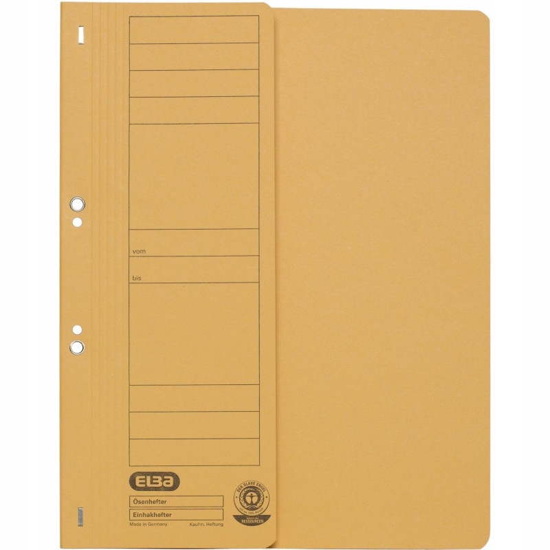 

Skoroszyt ocz.1/2 A4 21451GB żółty 100551878 Elba