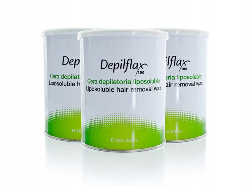 Depilflax vosk na depilaci v plechovce 800ML – přírodní