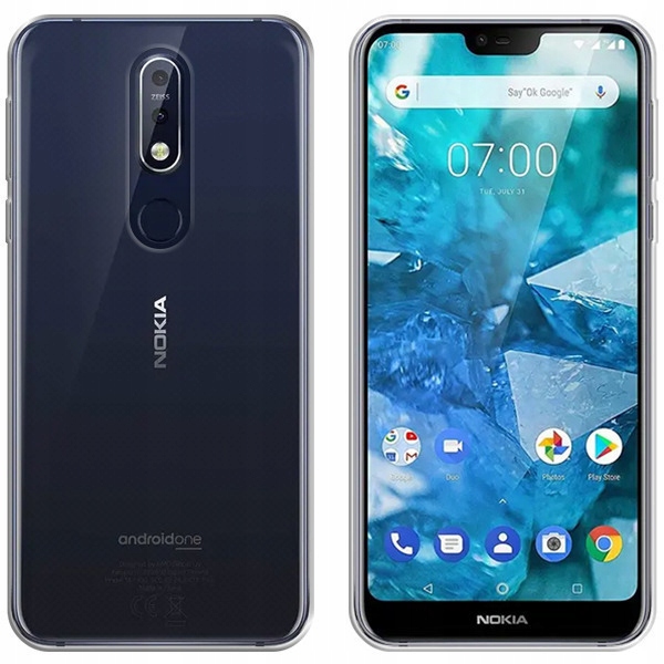 

Etui Do Nokia 7.1 2018 Pokrowiec Obudowa Tył 0.3mm