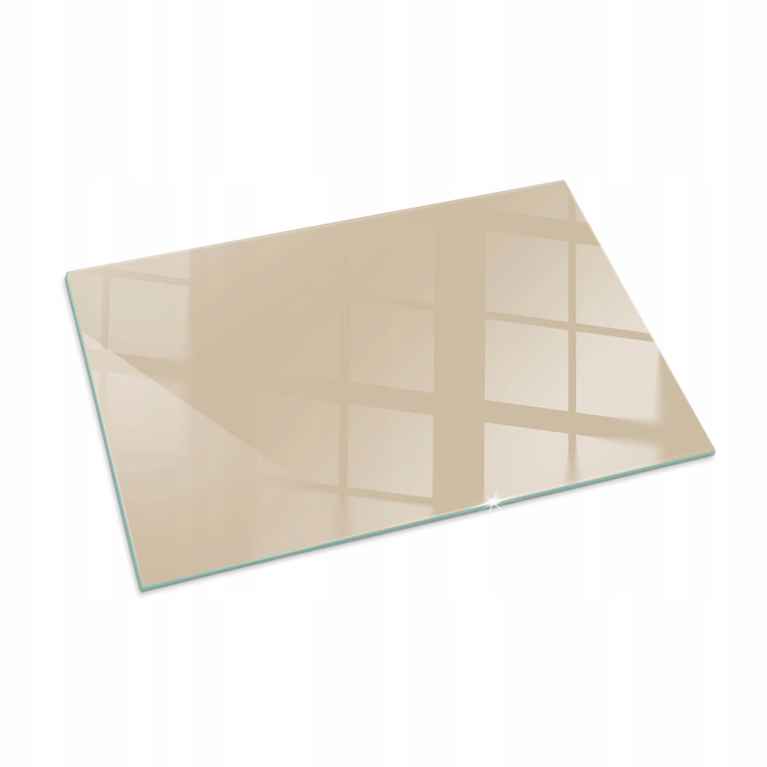Žiaruvzdorná sklenená doska s vzorom pod krb 100 x 70 cm Farba Béžová