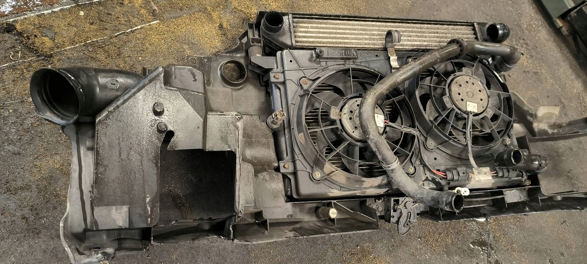 support panel for radiators radiator 7M3121203 FORD GALAXY and
