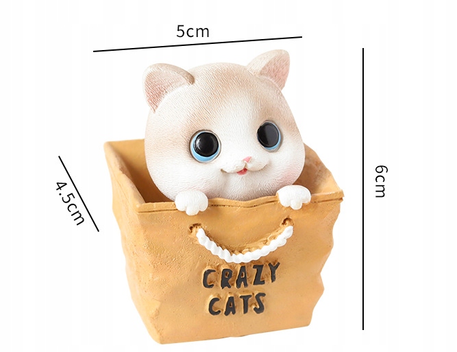 Kotek Z KIWAJĄCĄ GŁOWĄ OZDOBA SAMOCHODU Producent inny