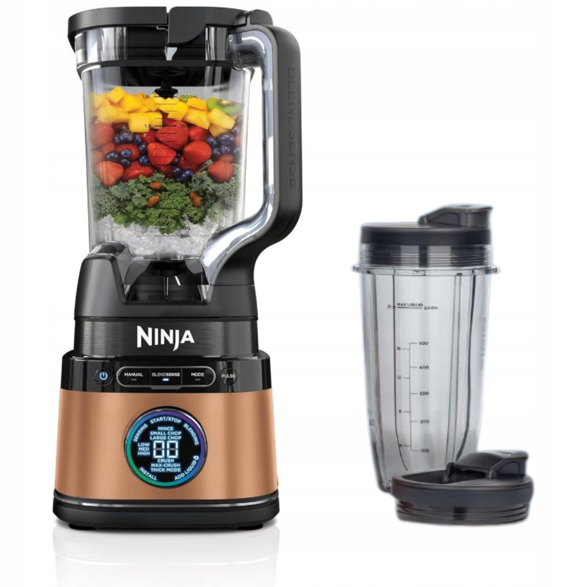 Stolný mixér Ninja TB301EUCP 1200 W čierno-medený 2L