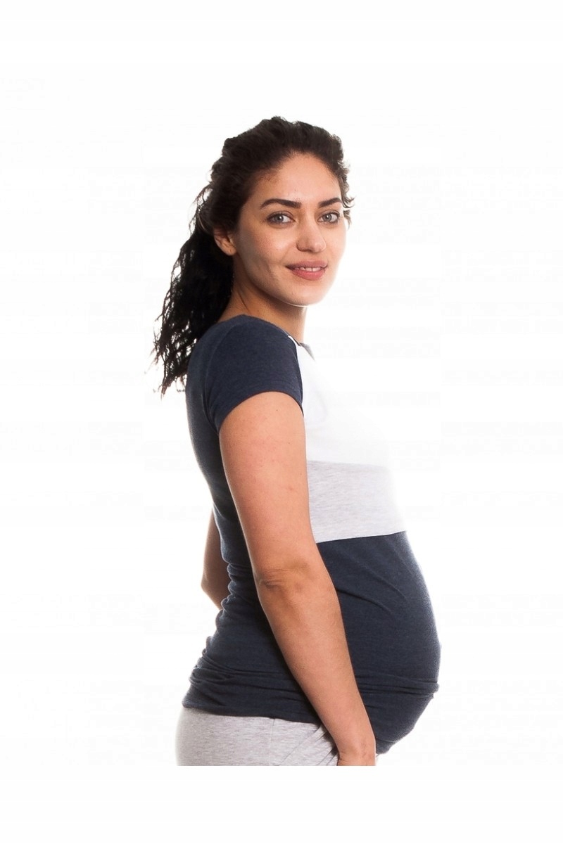 T-SHIRT CIĄŻOWY I DO KARMIENIA 'RENADA' rozm. XL Rozmiar XL