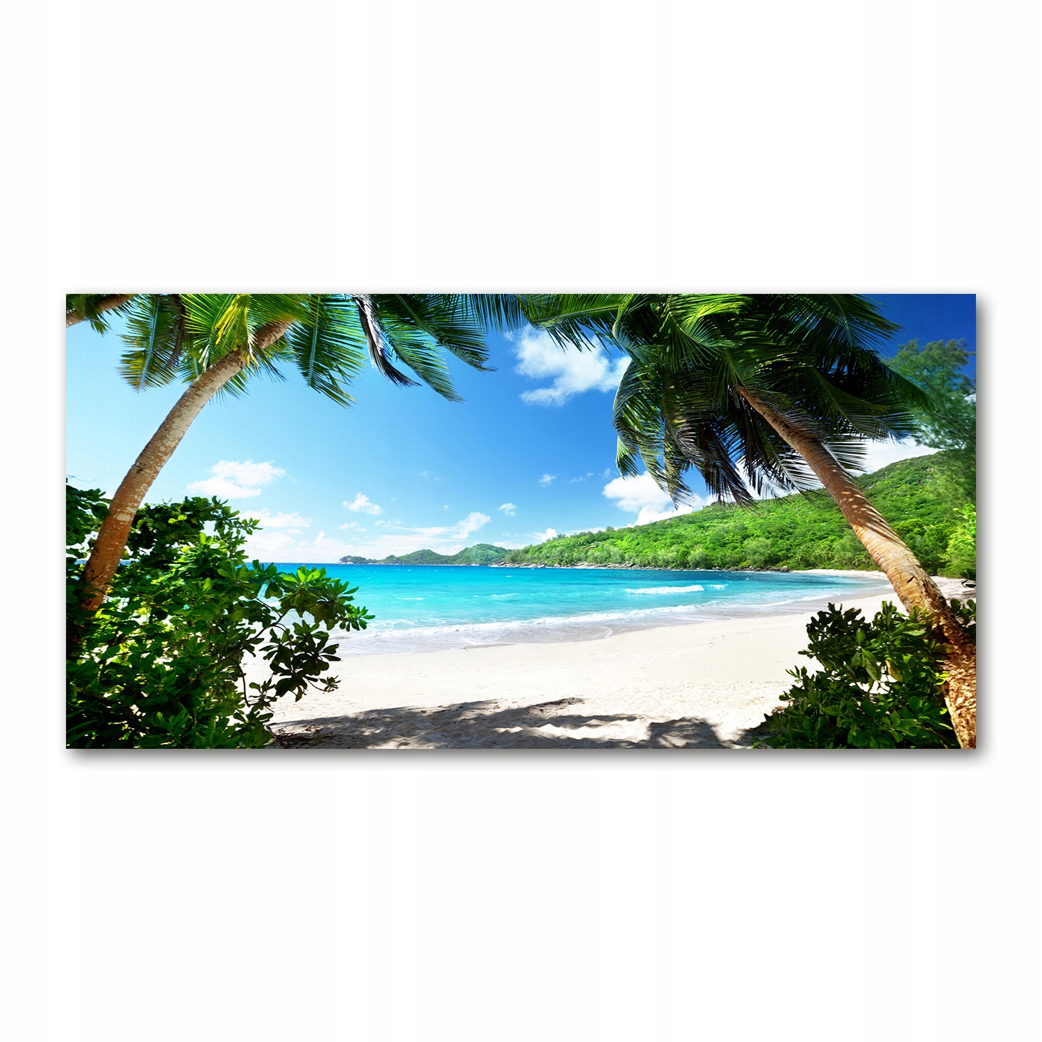 

Foto obraz akryl zdjęcie Seszele plaża 120X60 cm
