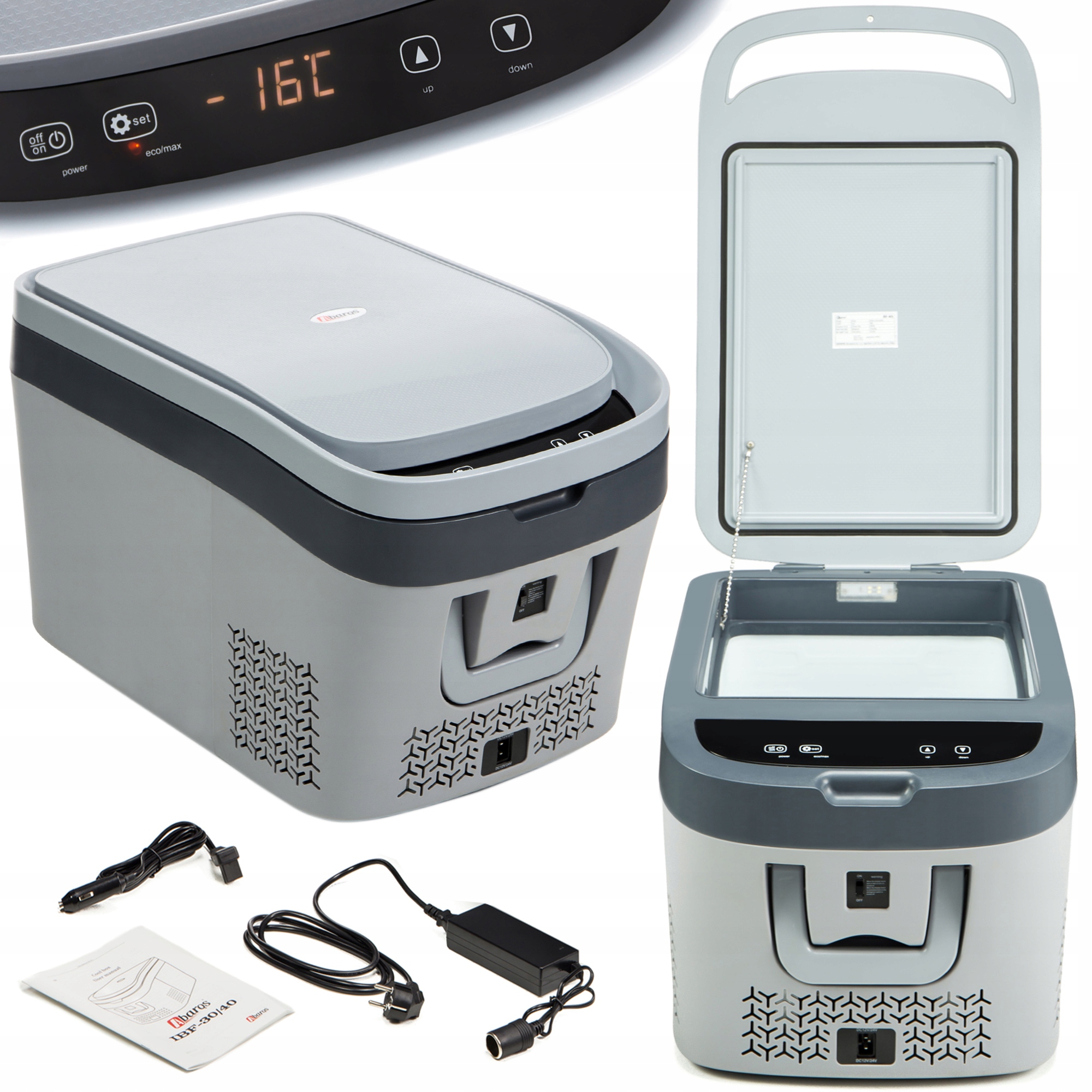 

Lodówka zamrażarka turystyczna -18C 12 24 230V