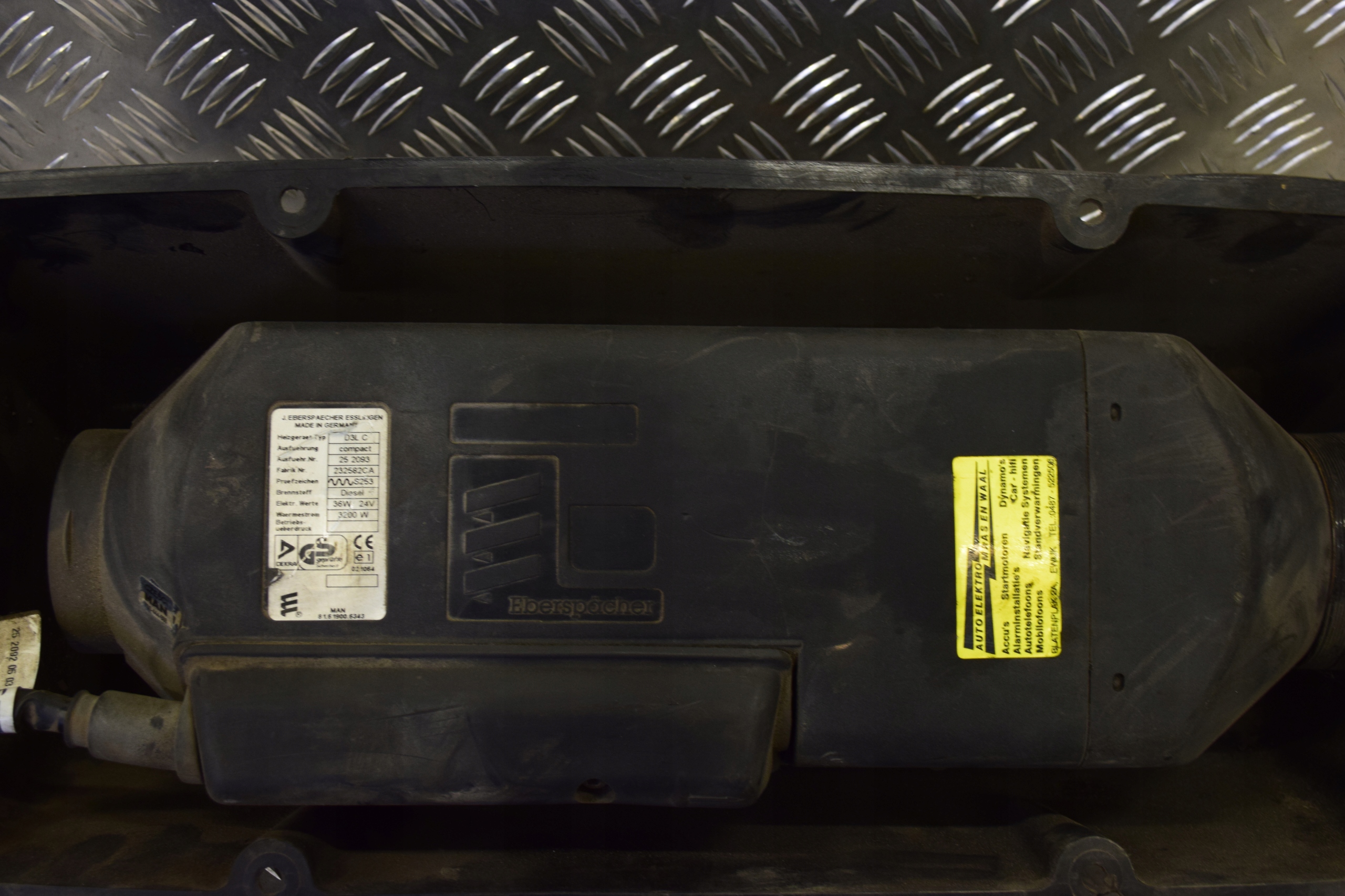 ОТОПЛЕНИЕ EBERSPACHER D3LC MAN TGA TGL TGM