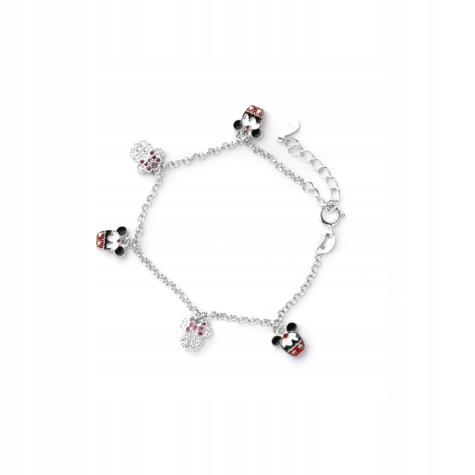 Stříbrný náramek 925 Myška Mini pro malou slečnu