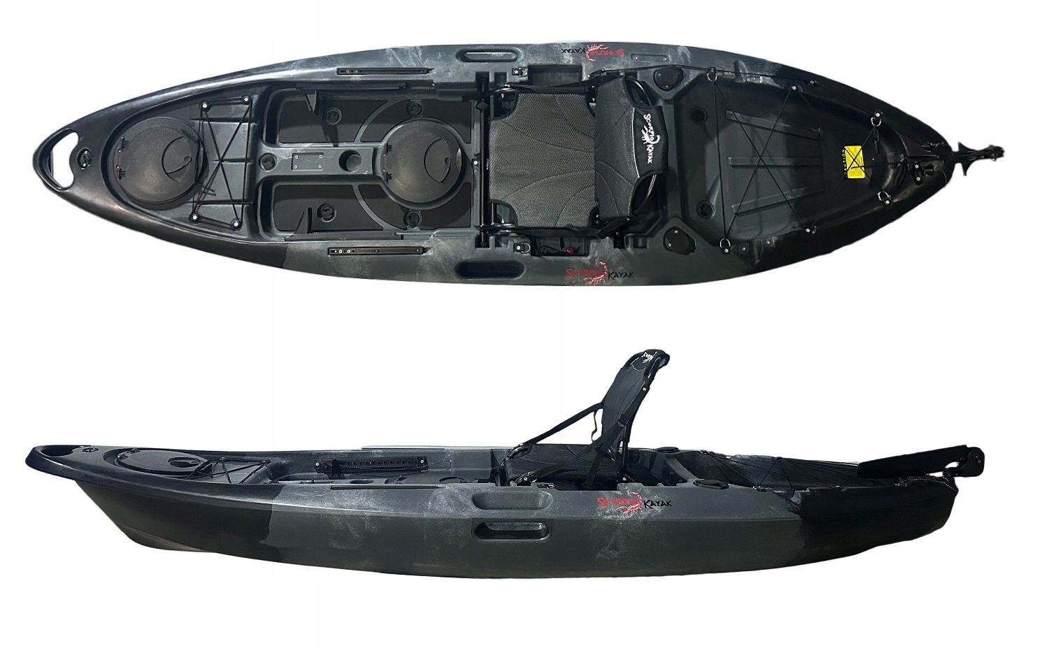 Kompaktowy Stabilny Kajak Wędkarski Lagoon 10.5 Ster