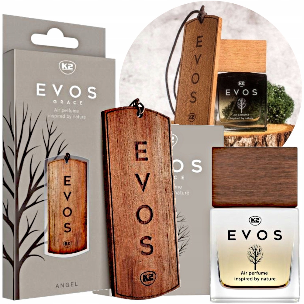 K2 Evos Angel Zapach Zawieszka Perfumy Do Samochodu Auta Samochodowy