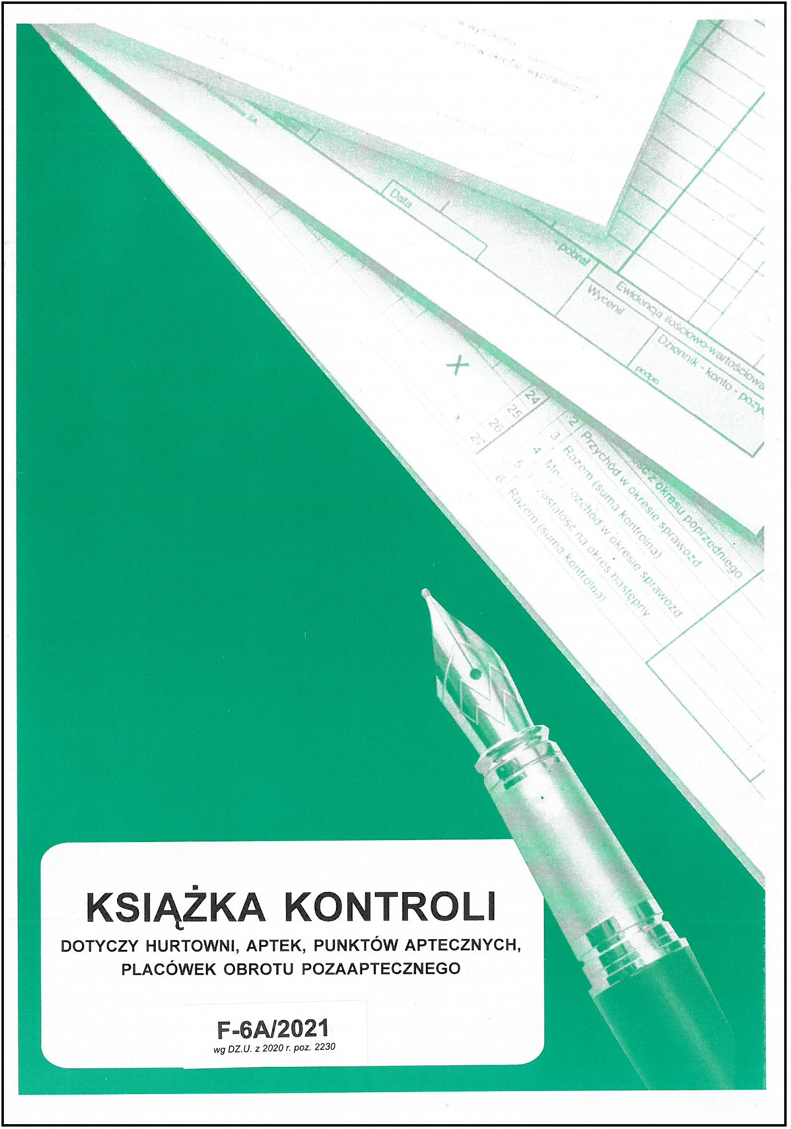 

Książka Kontroli Inspektora Farmaceutycznego