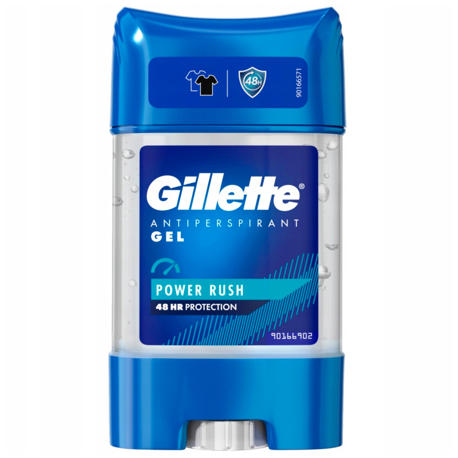 Gillette Power Rush 48H antiperspirant v gelu 70 ml