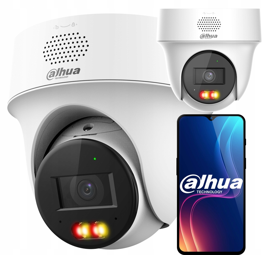 Otočná Ip kamera 4MPx Dahua IPC-PT1439H-PV Aktívne odpudzovanie PoE