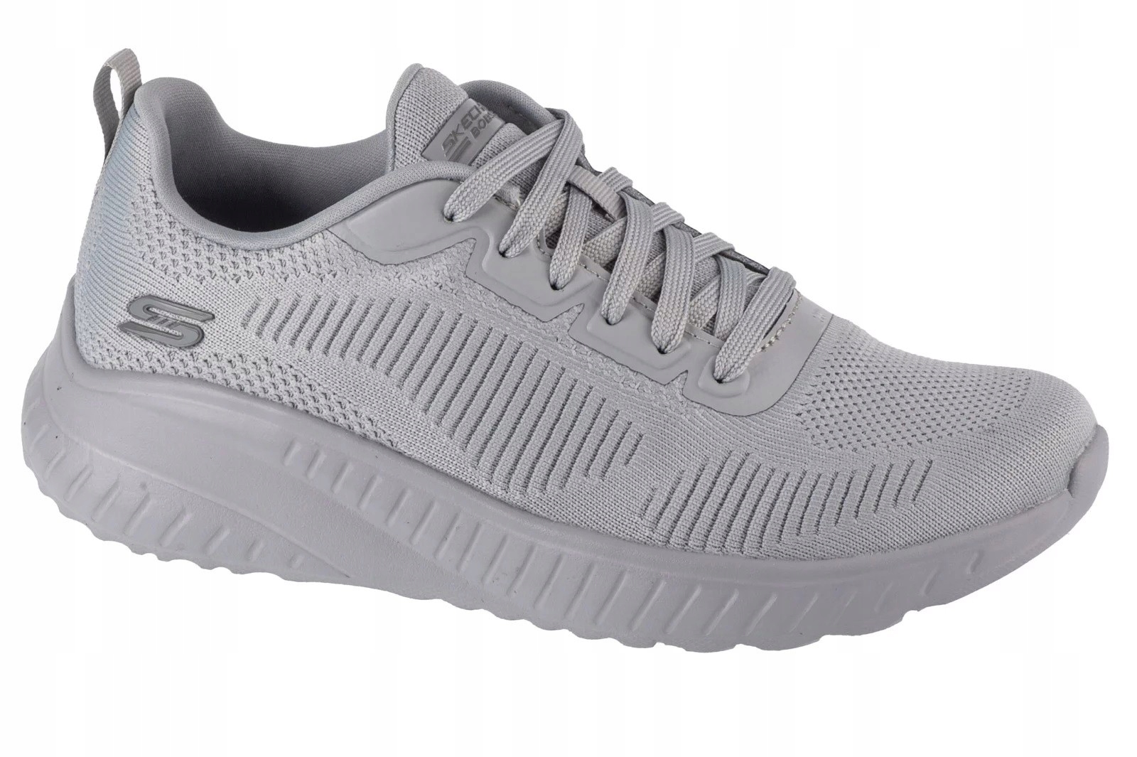 Dámské boty Skechers Bobs Squad Chaos Face Off šedé 117209 Ltgy