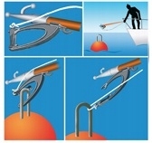 PATENT DO CUMOWANIA ŁODZI Z UCHWYTEM NA BOSAK