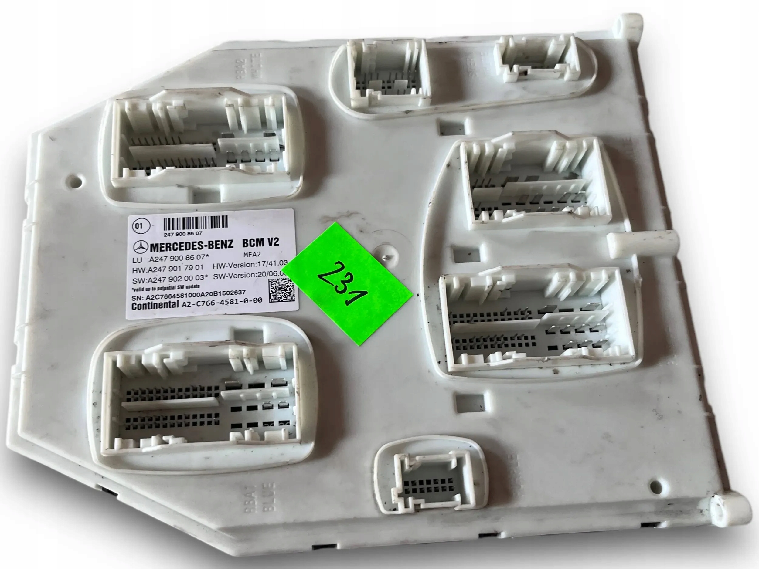 MERCEDES W247 module BCM 2479008607 @M