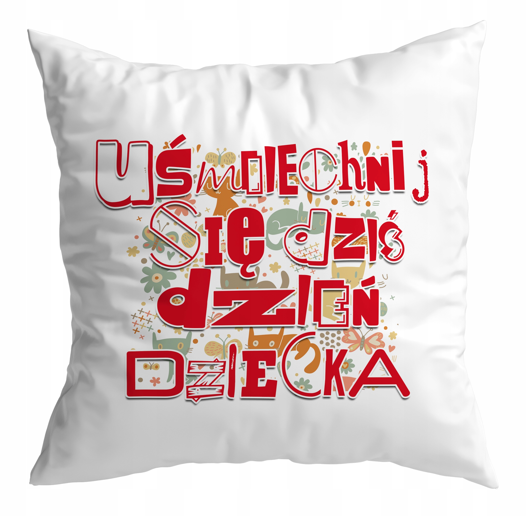 

Poduszka prezent Dzień Dziecka Szkoła Dużo Wzorów