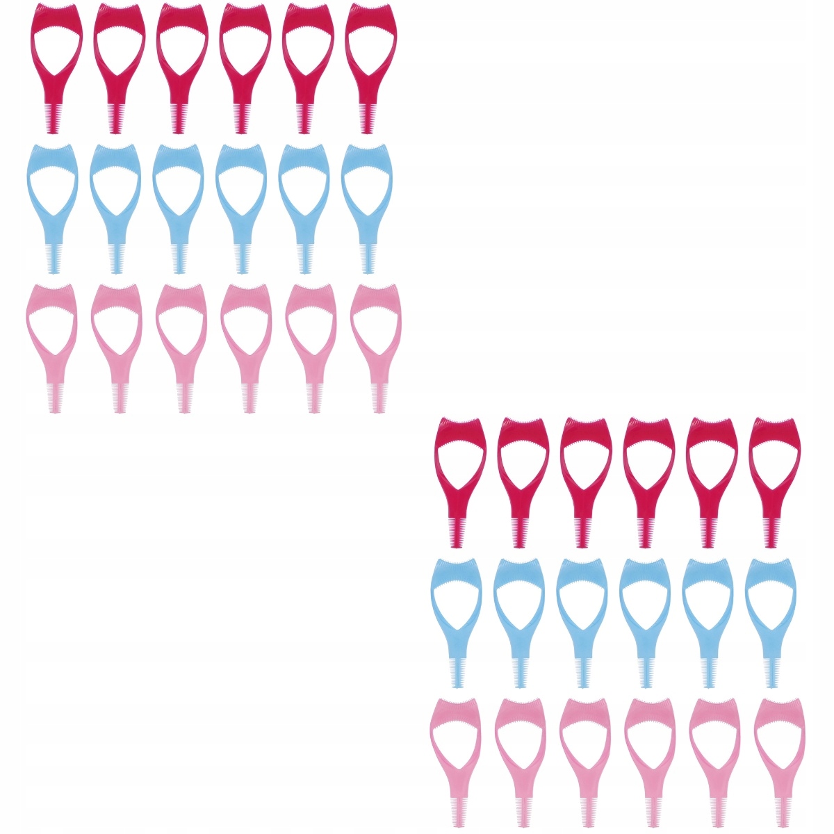 Grzebień do rzęs 3 w 1 42 szt