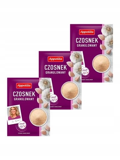 Levně 9 x Appetita Česnek granulovaný 3x18 g