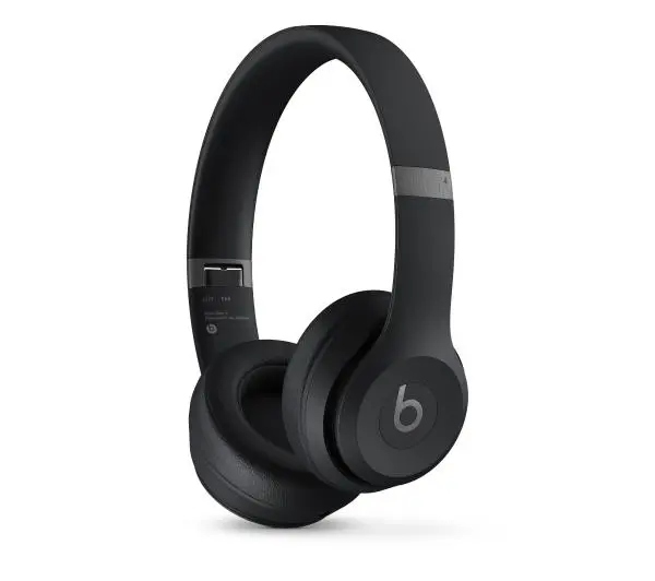 Sluchátka Beats Solo 4 přes uši Bluetooth 5.3 Matná černá bezdrátová