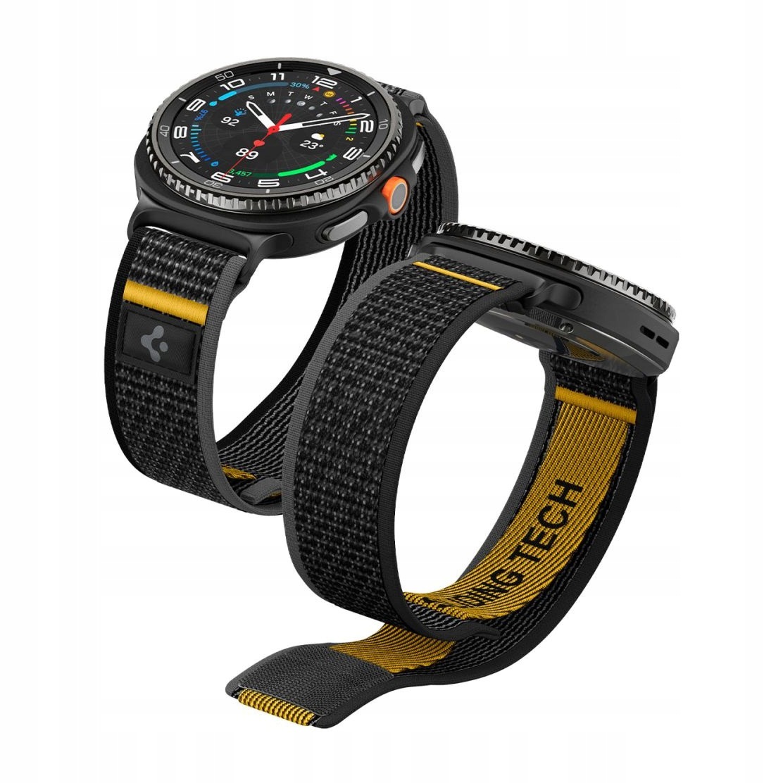 Pasek do Samsung Watch 46 mm Spigen Athlex Air czarny