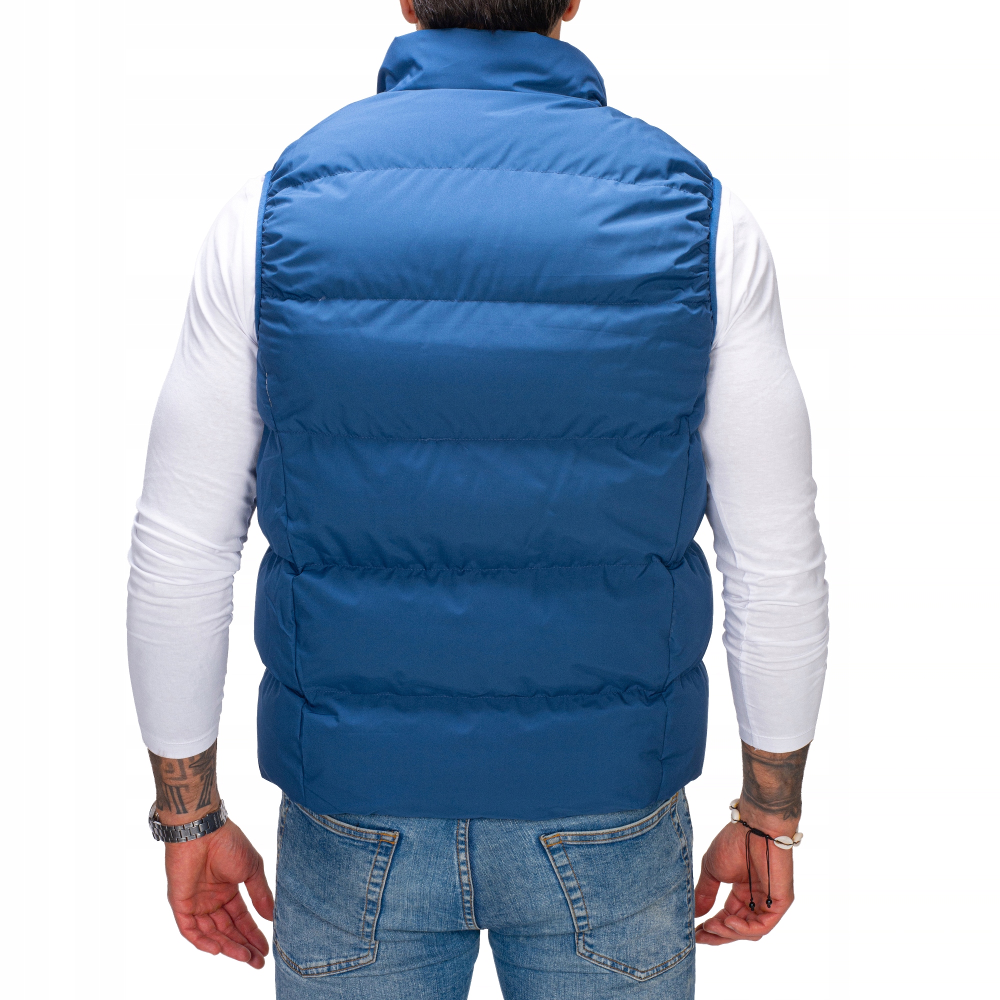 BZ1159 L MĘSKI BEZRĘKAWNIK PRZEJSCIOWY OCIEPLACZ Rozmiar L