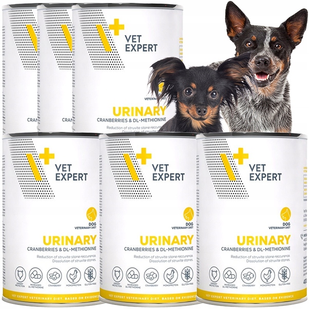 Mokra karma dla psów drogi moczowe kurczak Vet Expert Urinary 6x400g
