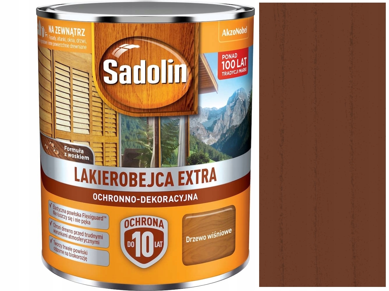 

Sadolin Extra Lakierobejca 0,75L Drzewo Wiśniowe