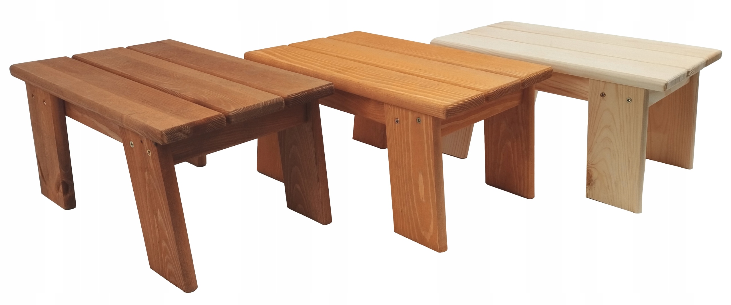 STOŁEK TABORET MAŁY DREWNIANY STOŁECZEK KUCHENNY PODEST RYCZKA Wysokość mebla 18 cm