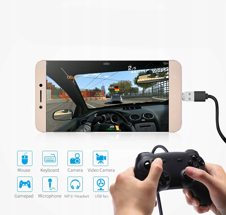 ADAPTER przejściówka OTG USB -> Micro USB Marka Smart-Tel