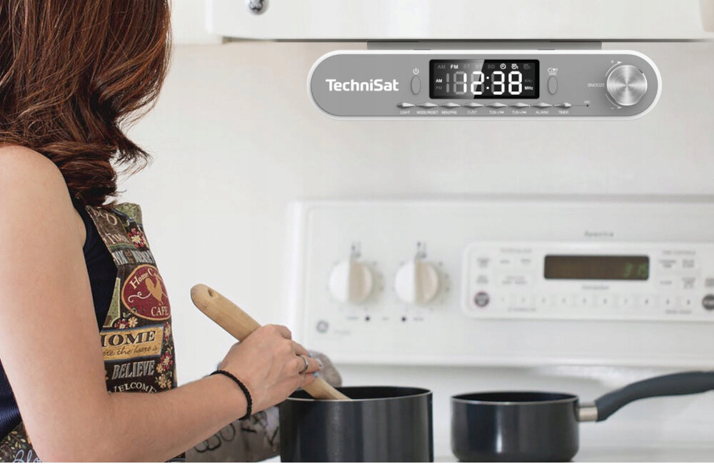 RADIO TECHNISAT KitchenRadio BLUETOOTH Srebrne Radio FM