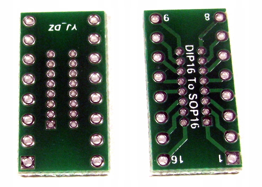 

Płytka adapter DIP16 do SO16