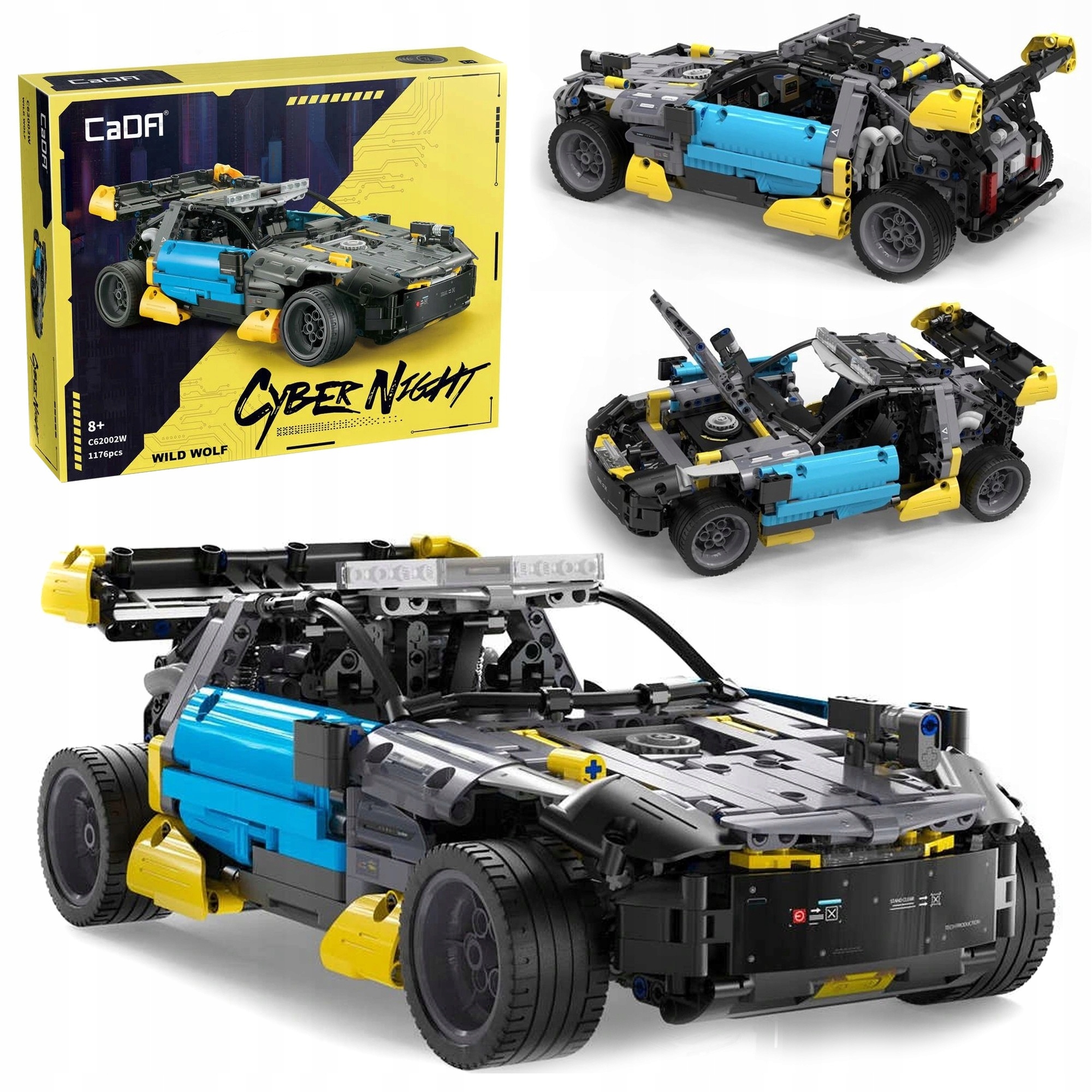 

Klocki Technic Auto Samochód Wild Wolf Cyberpunk